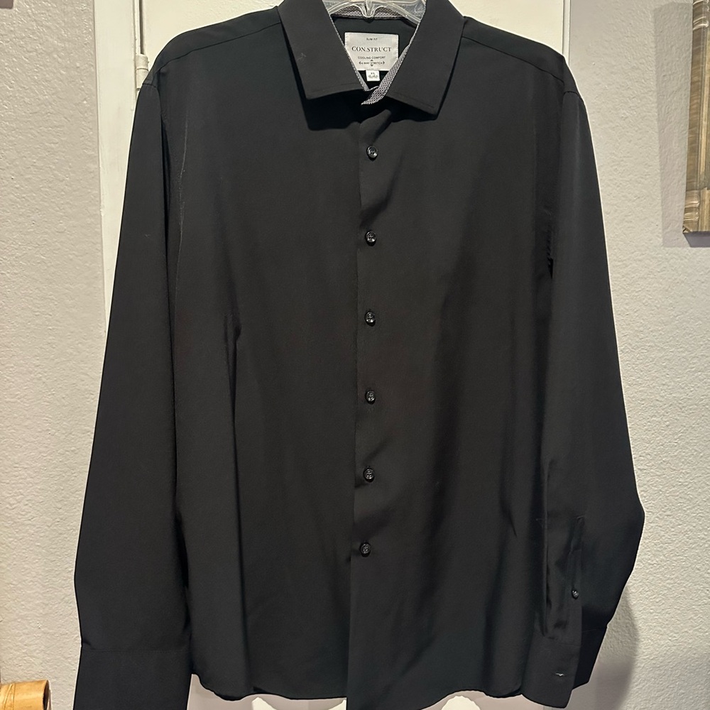 Men's Slim-Fit Solid Performance Stretch Cooling … - image 7